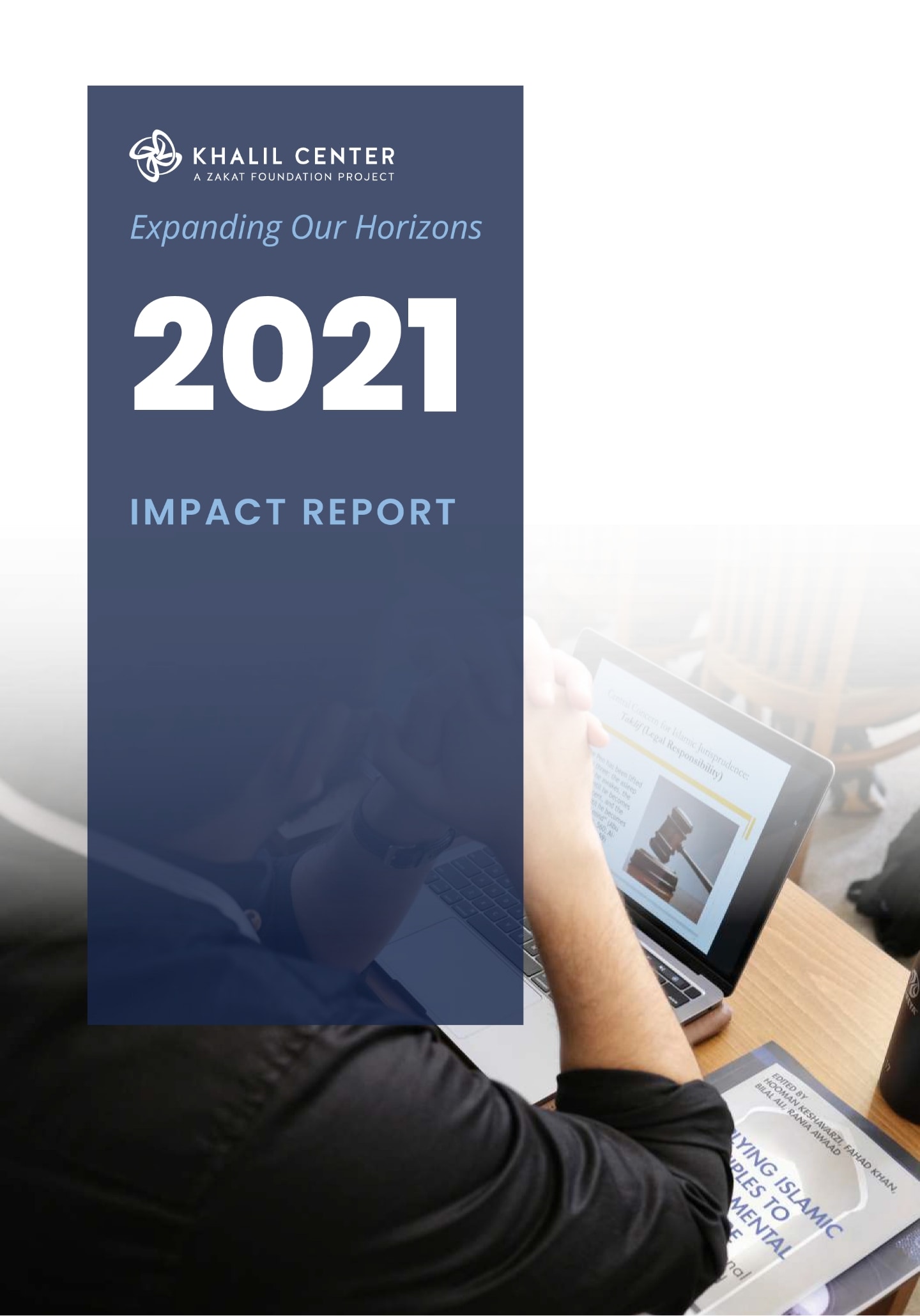 cover khalil center annual report 2021 digital