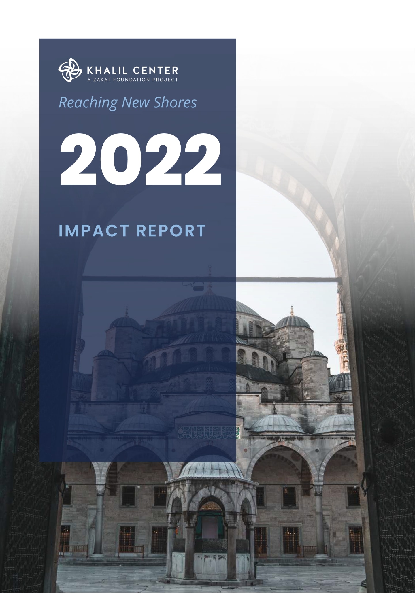 cover khalil center annual report 2022 digital
